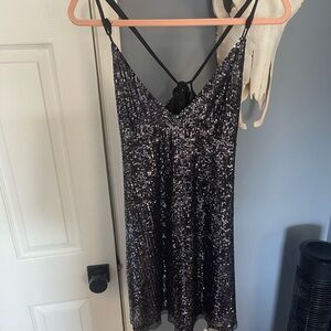 Free People Sparkly Dress